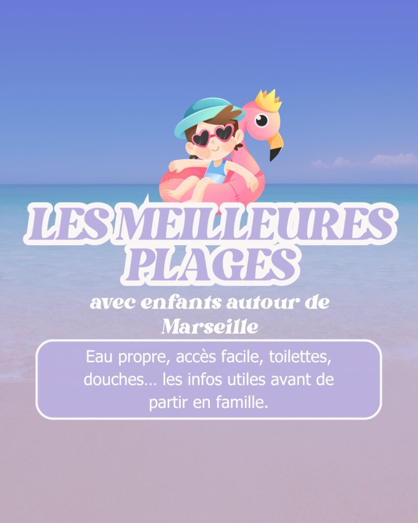 Plages avec enfants à Marseille : où se baigner en famille en 2026 ?