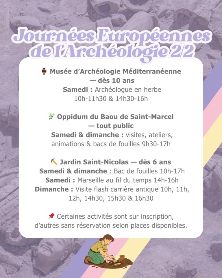 Que faire avec les enfants à Marseille ce week-end ? 19 sorties famille des 13 et 14 juin