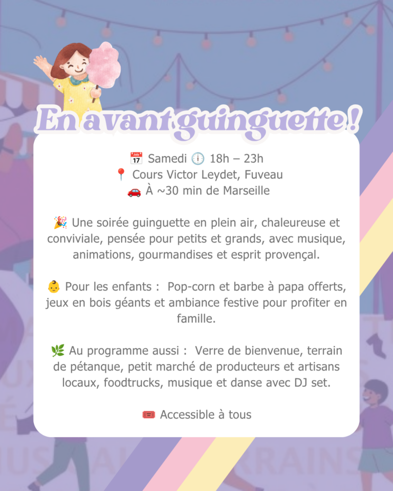 Que faire avec les enfants à Marseille ce week-end du 26 au 28 juin 2026 ?