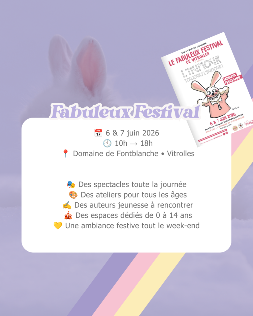 Fabuleux festival Vitrolles 2026