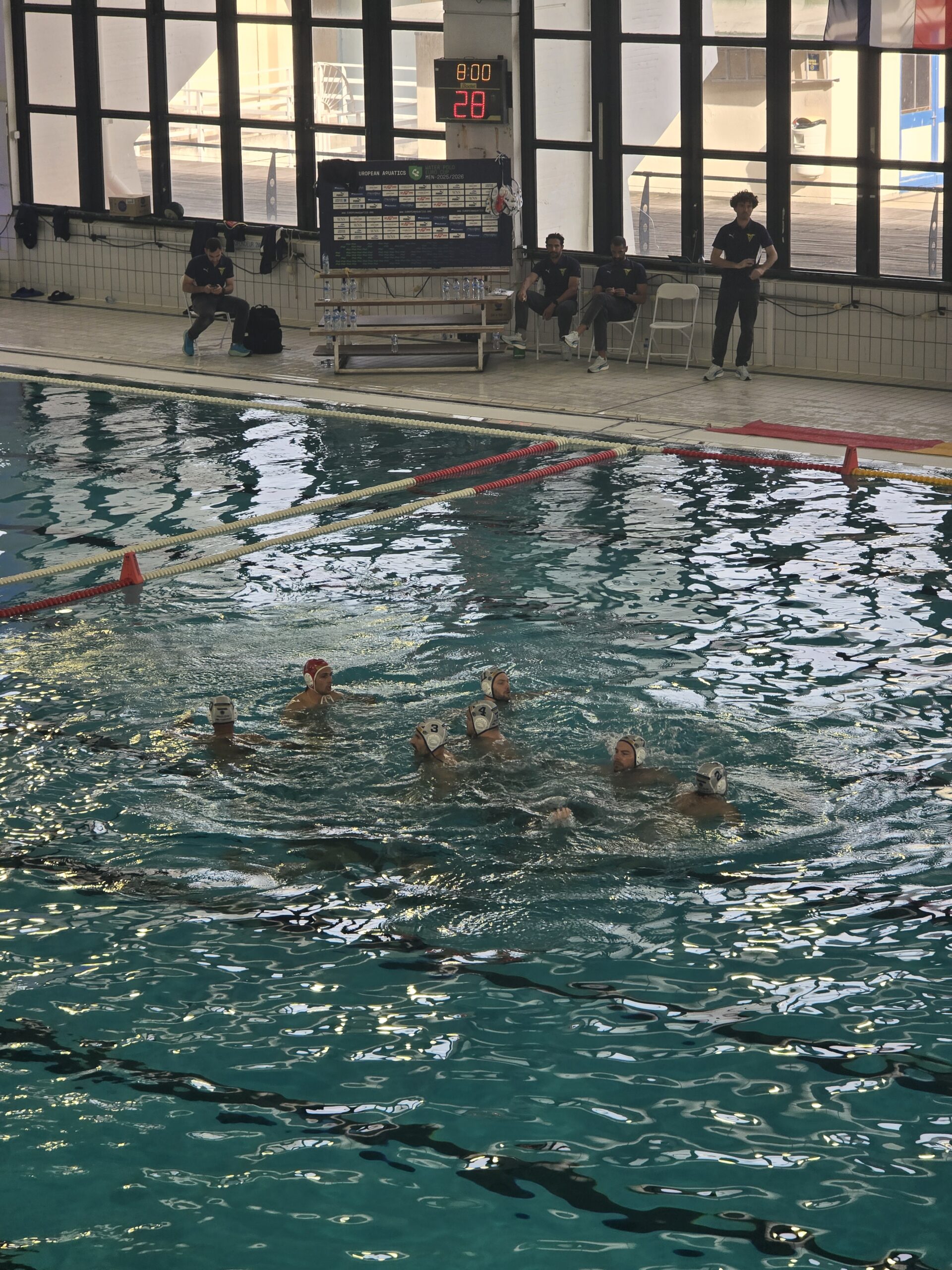 Cercle des nageur de Marseille - match de waterpolo en famille