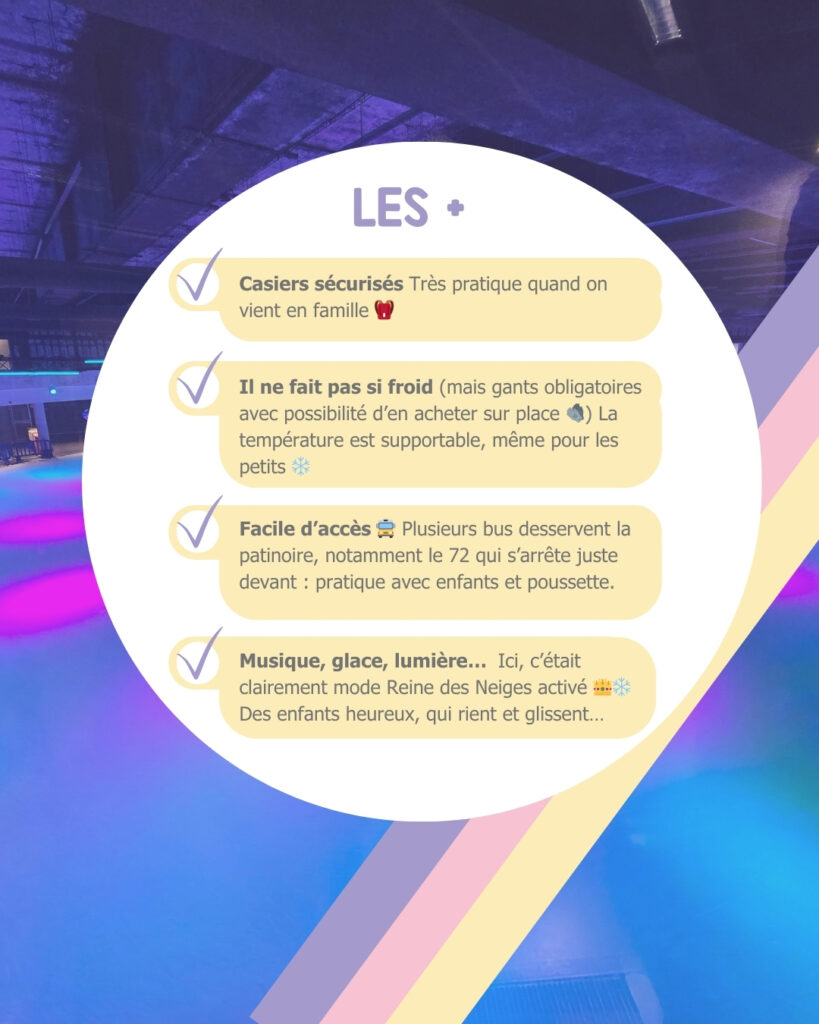 Test patinoire de marseille, palais omnisport avec des tout petits