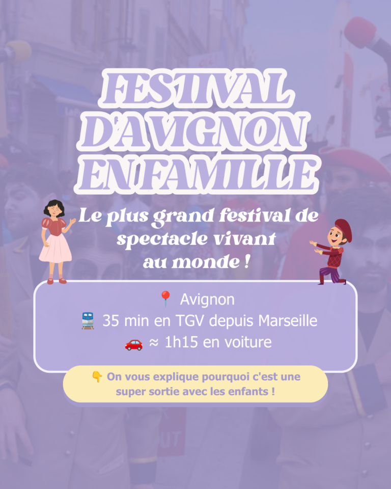 Festival d'Avignon en famille 2026 : OFF, spectacles enfants, Village TADAMM et conseils Festival d'avignon en famille