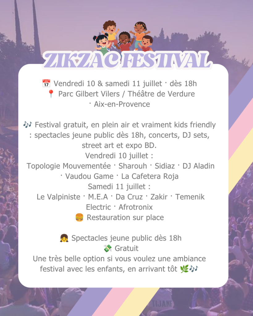 que faire à marseille avec els enfants 11 et 12 juillet 2026