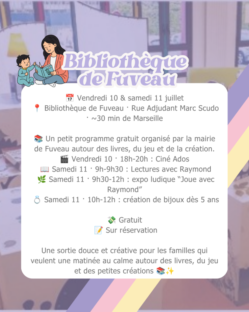 que faire à marseille avec els enfants 11 et 12 juillet 2026
