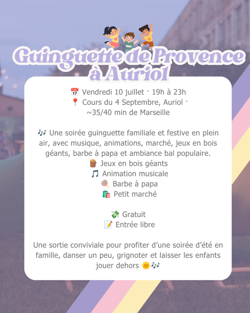 que faire à marseille avec els enfants 11 et 12 juillet 2026
