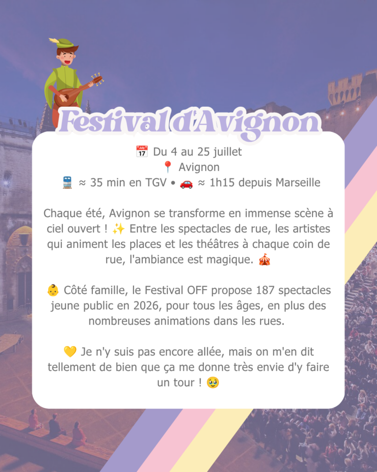 Que faire à Marseille avec des enfants ce week-end ? Les sorties famille des 4 et 5 juillet 2026