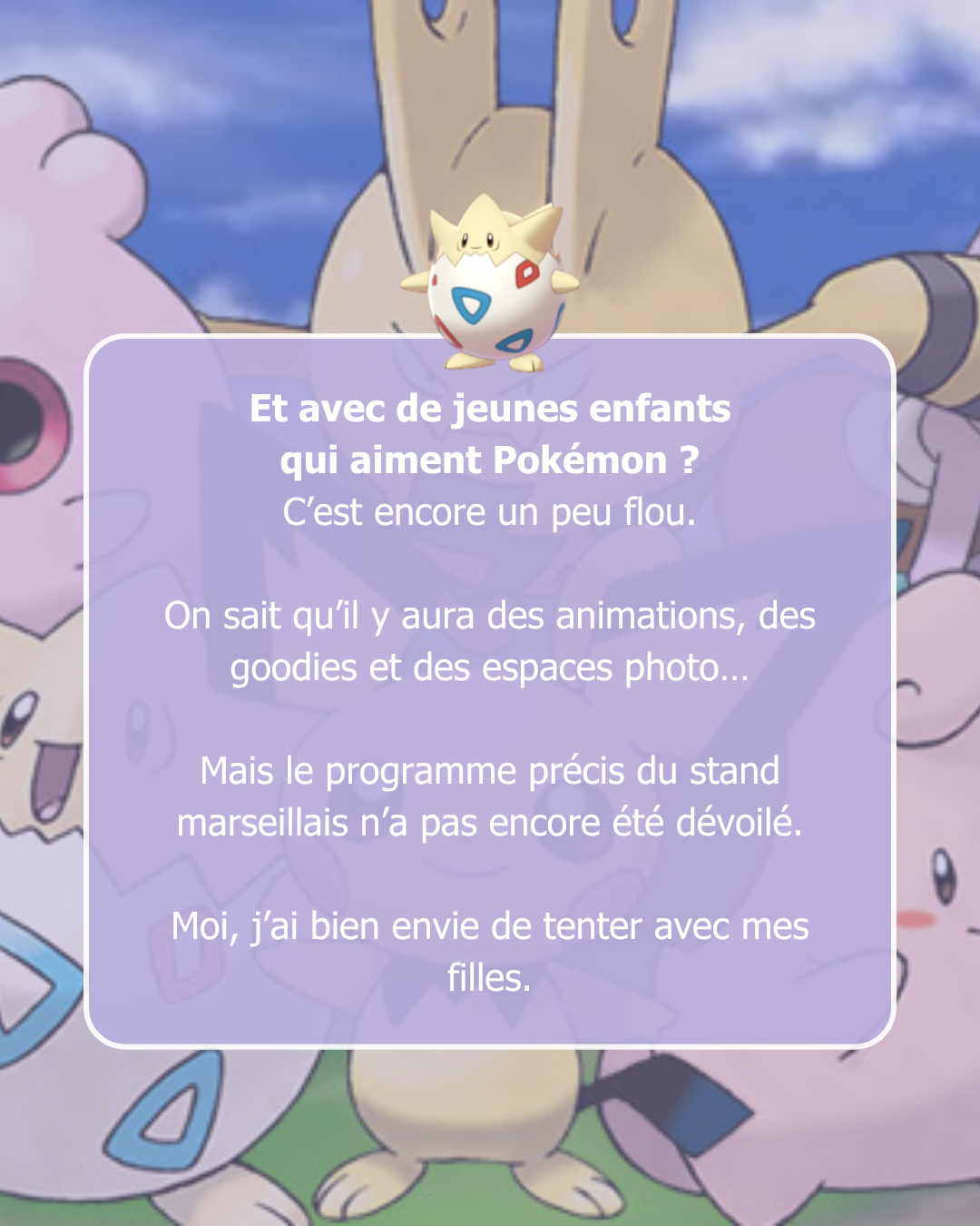 Pokémon GO City Safari Marseille 2026 : dates, Pokémon, prix et programme