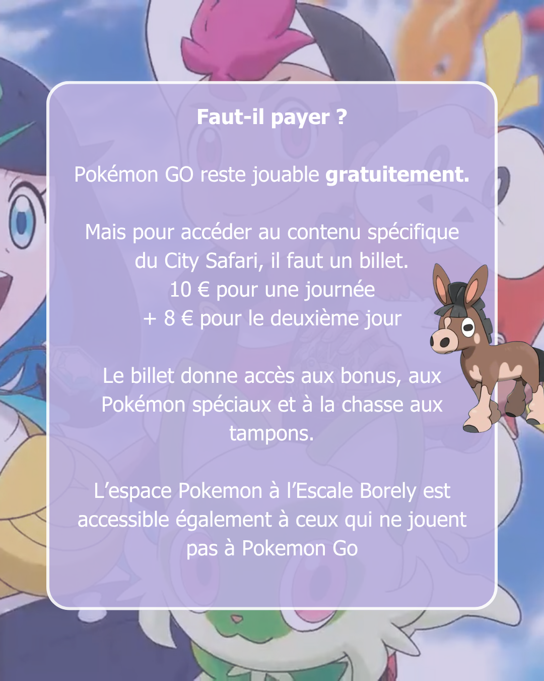 Pokémon GO City Safari Marseille 2026 : dates, Pokémon, prix et programme